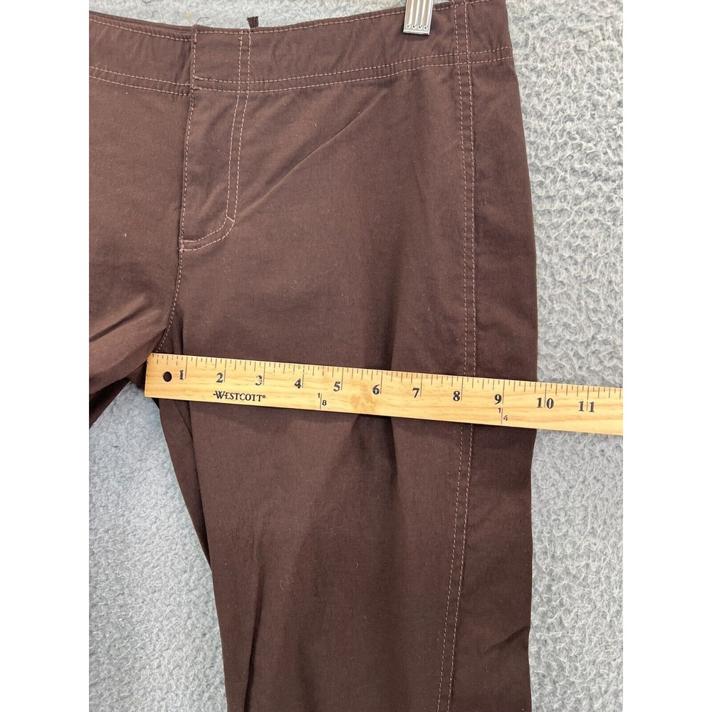 ATHLETA Downward Dipper Purple Drawstring Zip-Leg Pants Women's 8 Style #42009 - Picture 8 of 14